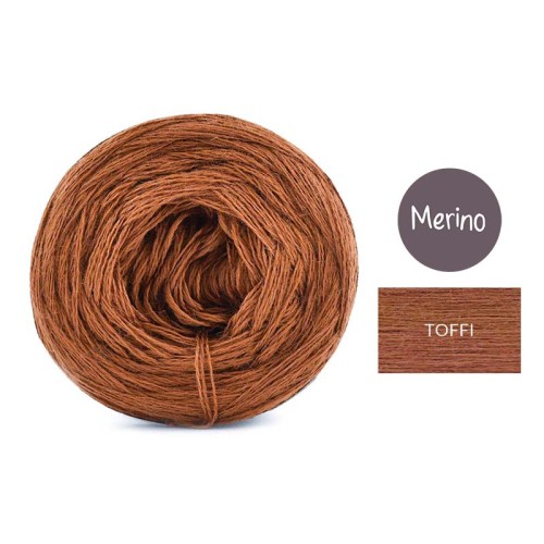 KOKONEK Merino Mono jeden kolor - toffi / 250m