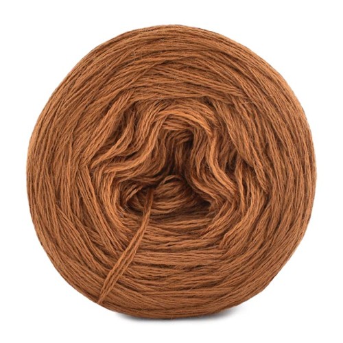 KOKONEK Merino Mono jeden kolor - ciepły brąz / 250m