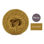 KOKONEK Mono Merino jeden kolor - musztarda / 250m