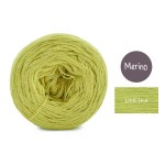 KOKONEK Mono Merino jeden kolor - limetka / 250m