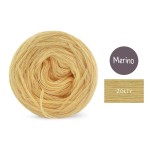 KOKONEK Mono Merino jeden kolor - żółty / 250m