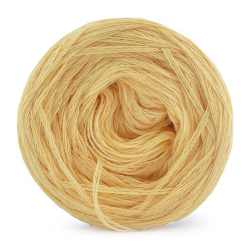 KOKONEK Merino Mono jeden kolor - żółty / 250m