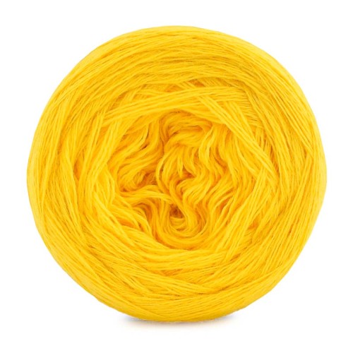 KOKONEK Merino Mono jeden kolor - intensywny żółty / 250m