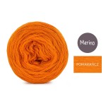 KOKONEK Mono Merino jeden kolor - pomarańcz / 250m
