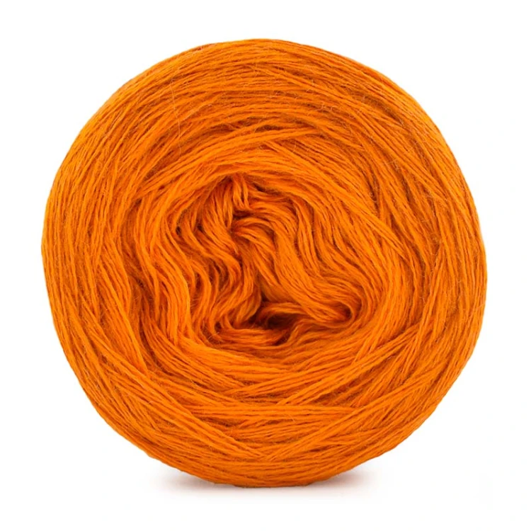 KOKONEK Merino Mono jeden kolor - pomarańcz / 250m
