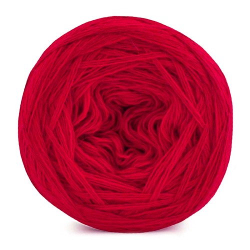 KOKONEK Merino Mono jeden kolor - czerwień / 250m