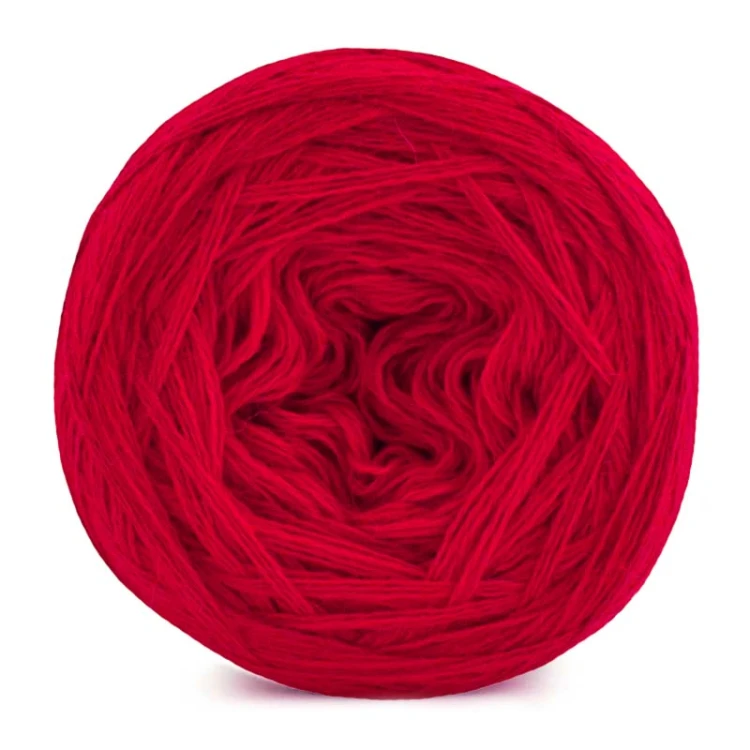 KOKONEK Merino Mono jeden kolor - czerwień / 250m