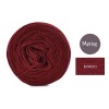 KOKONEK Merino Mono jeden kolor - bordo / 250m
