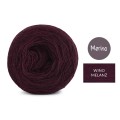KOKONEK Merino Mono jeden kolor - wino melanż / 250m