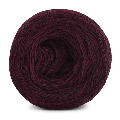 KOKONEK Merino Mono jeden kolor - wino melanż / 250m