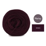 KOKONEK Mono Merino jeden kolor - wino / 250m