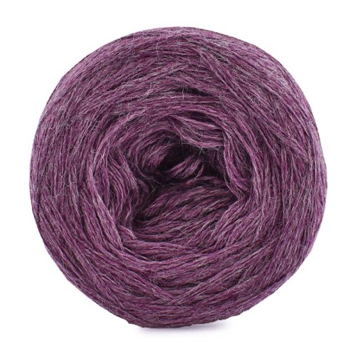 KOKONEK Merino Mono jeden kolor - blady fiolet melanż / 250m