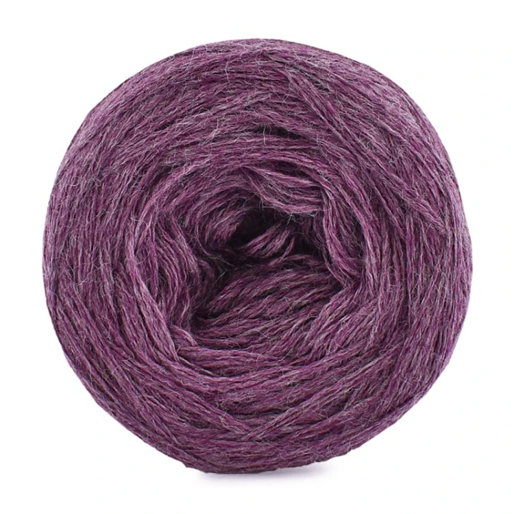 KOKONEK Merino Mono jeden kolor - blady fiolet melanż / 250m
