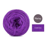 KOKONEK Mono Merino jeden kolor - purpura / 250m