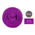 KOKONEK Merino Mono jeden kolor - ciemny cyklamen / 250m