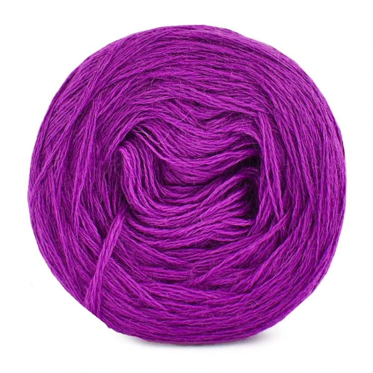 KOKONEK Merino Mono jeden kolor - ciemny cyklamen / 250m