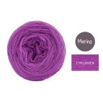 KOKONEK Mono Merino jeden kolor - cyklamen / 250m