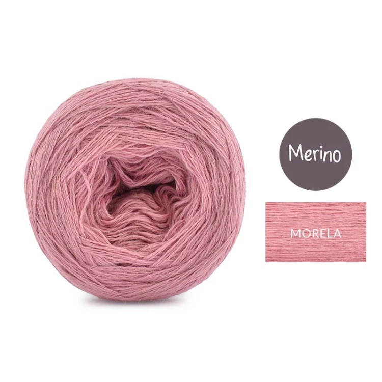 KOKONEK Merino Mono jeden kolor - morela / 250m