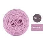KOKONEK Mono Merino jeden kolor - brudny róż / 250m