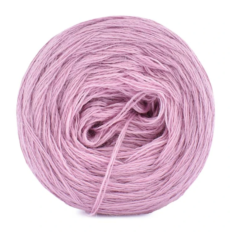 KOKONEK Merino Mono jeden kolor - brudny róż / 250m