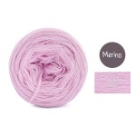 KOKONEK Mono Merino jeden kolor - jasny róż / 250m