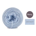 KOKONEK Mono Merino jeden kolor - jasny błękit / 250m