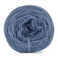 KOKONEK Merino Mono jeden kolor - szaroniebieski melanż / 250m