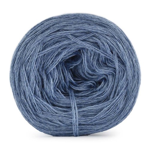 KOKONEK Merino Mono jeden kolor - szaroniebieski melanż / 250m