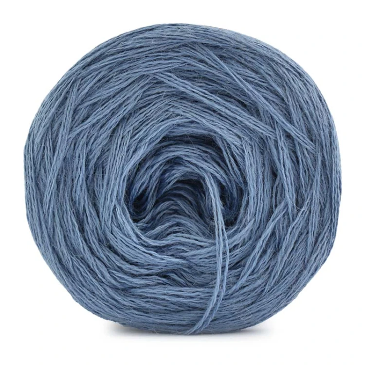 KOKONEK Merino Mono jeden kolor - szaroniebieski / 250m
