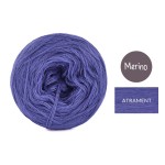 KOKONEK Mono Merino jeden kolor - atrament / 250m