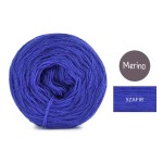 KOKONEK Mono Merino jeden kolor - szafir / 250m