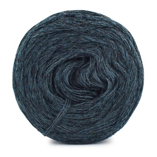 KOKONEK Merino Mono jeden kolor - petrol melanż / 250m