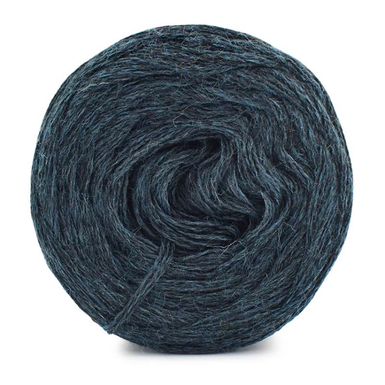 KOKONEK Merino Mono jeden kolor - petrol melanż / 250m