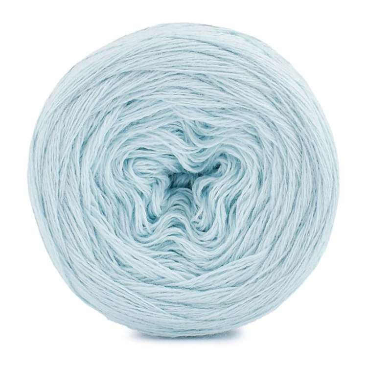 KOKONEK Merino Mono jeden kolor - lodowy błękit / 250m