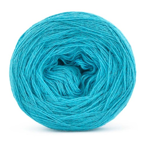 KOKONEK Merino Mono jeden kolor - turkus / 250m
