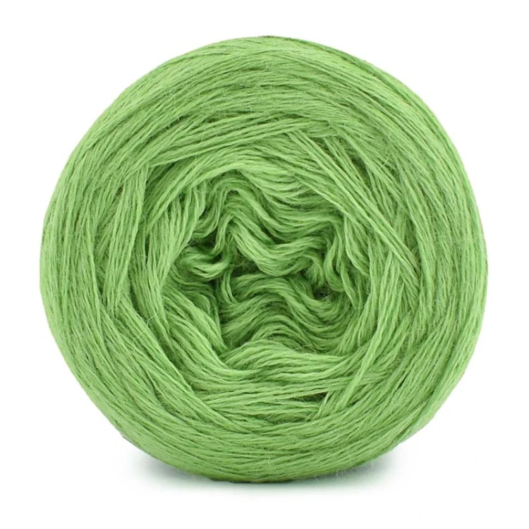 KOKONEK Merino Mono jeden kolor - jasna zieleń / 250m