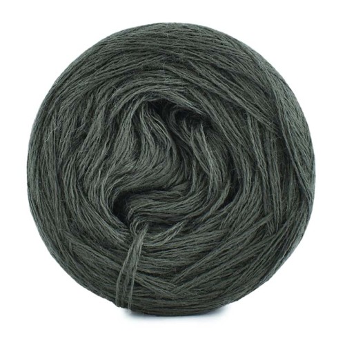 KOKONEK Merino Mono jeden kolor - ciemne khaki / 250m
