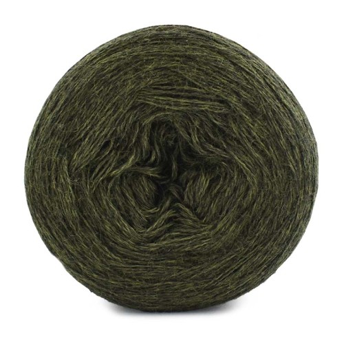 KOKONEK Merino Mono jeden kolor - khaki melanż / 250m