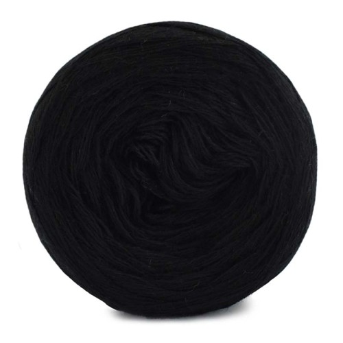 KOKONEK Merino Mono jeden kolor - czerń / 250m