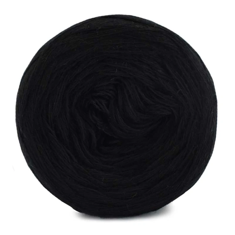KOKONEK Merino Mono jeden kolor - czerń / 250m