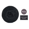 KOKONEK Merino Mono jeden kolor - ciemny szary melanż / 250m