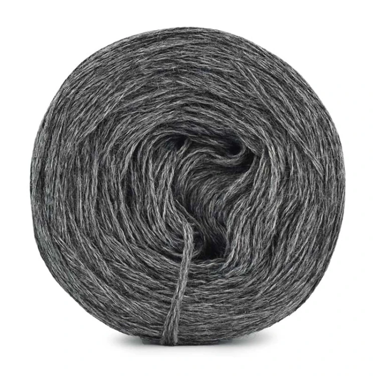 KOKONEK Merino Mono jeden kolor - średni szary melanż / 250m