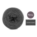 KOKONEK Merino Mono jeden kolor - ciemny szary / 250m