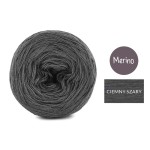 KOKONEK Mono Merino jeden kolor - ciemny szary / 250m
