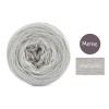 KOKONEK Merino Mono jeden kolor - jasny szary / 250m