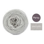 KOKONEK Mono Merino jeden kolor - jasny szary / 250m
