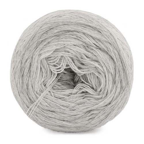 KOKONEK Merino Mono jeden kolor - jasny szary melanż / 250m