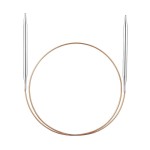 Druty skarpetkowe Addi Premium Classic z żyłką 20 cm - metalowe