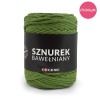 PREMIUM sznurek bawełniany by KOKONKI 5mm / rolka 100m / paproć