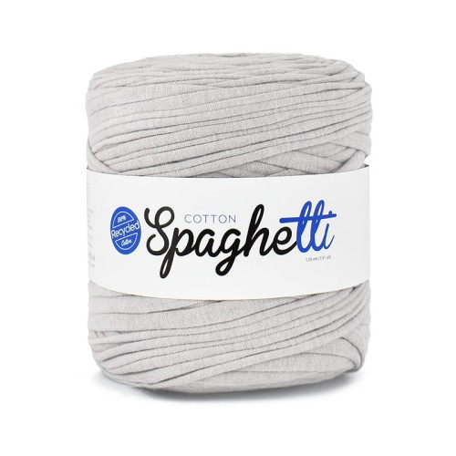 T-shirt Yarn Cotton Spaghetti / jasny szary